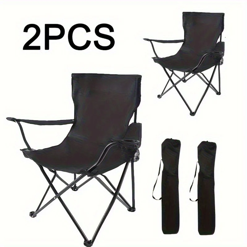 Outdoor Camping Chairs - Portable Camping Chair, Lightweight Folding Camping