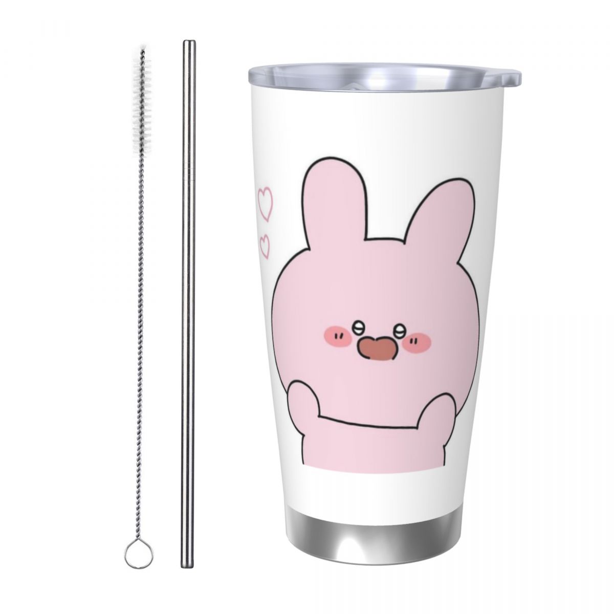 Vacuum Insulated Flask - Asamimichaan Cute Asamimi 20oz Stainless Steel