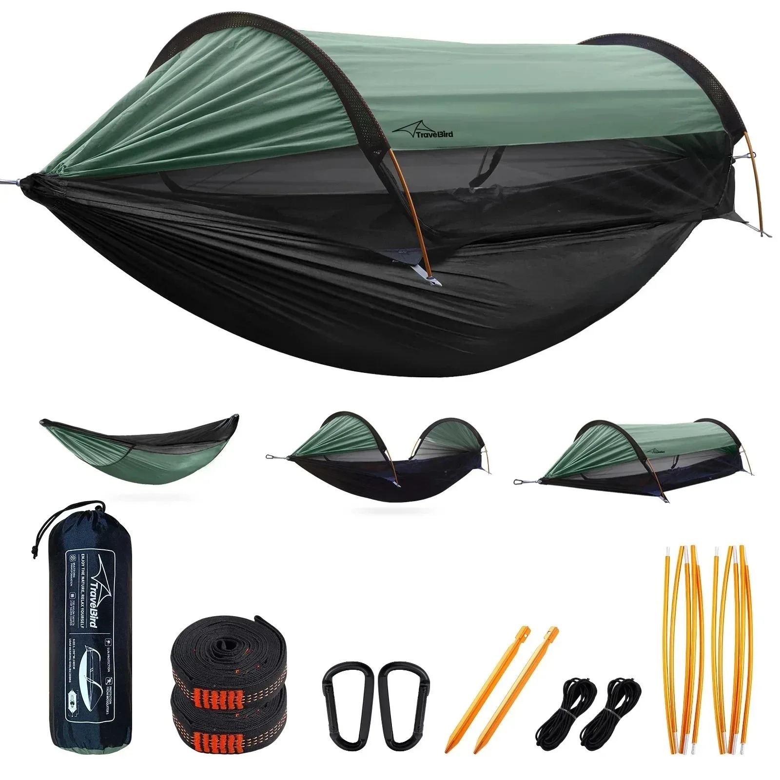 Outdoor Camping Hammock - Outdoor Camping Hammock with Sunshade and