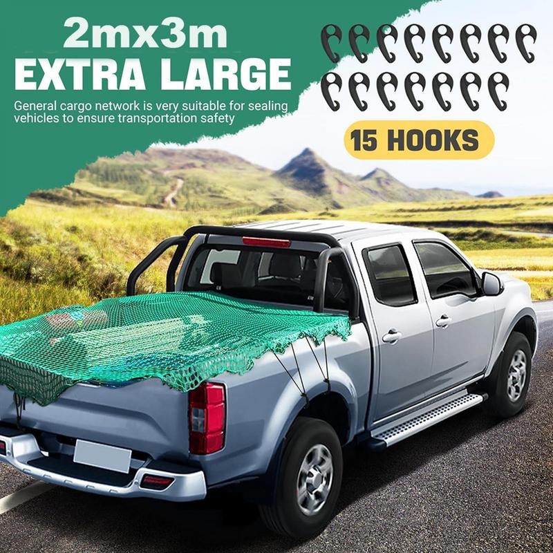 Truck Bed Net Safety Mesh For  - đánh giá và giá Camping Rope