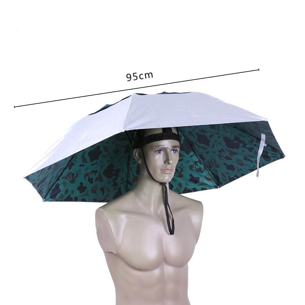 Foldable Head Umbrella Hat Rai - đánh giá và giá Outdoor Camping Hat