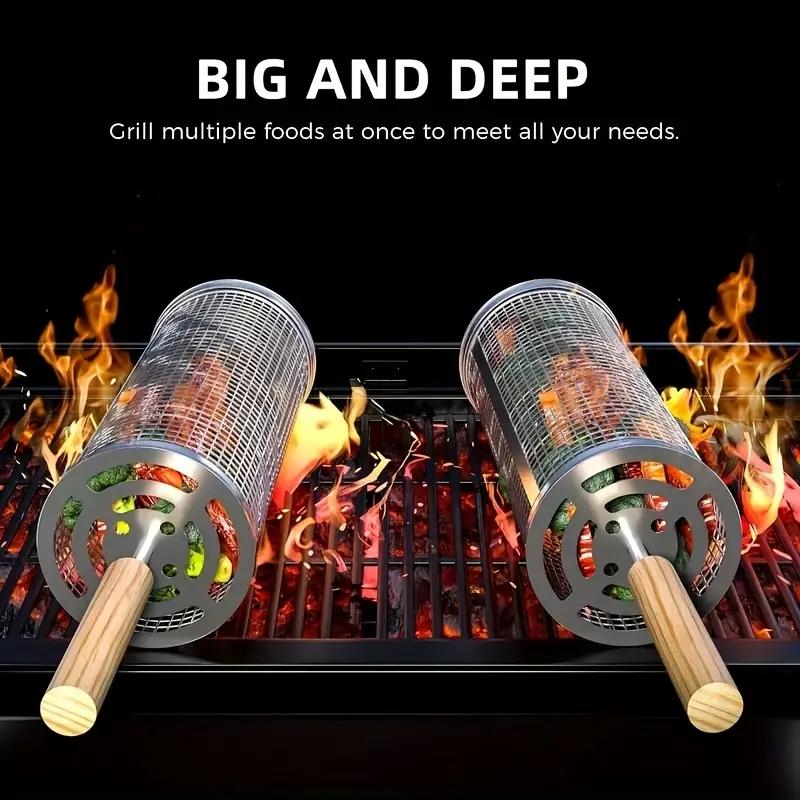 Food Grade Stainless Steel Rou - đánh giá và giá Outdoor Camping Grill