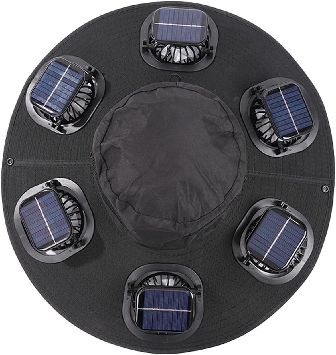 Hot 6 Fans Solar Fan Hat Breat - đánh giá và giá Outdoor Camping Hat