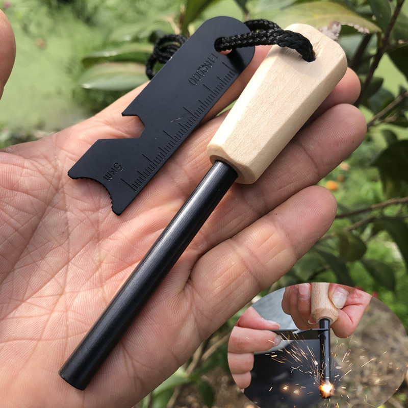 New Wilderness Survival Portab - đánh giá và giá Fire Starter Flint