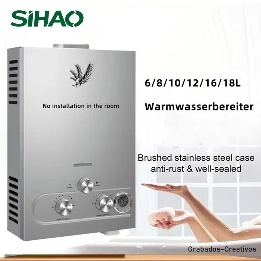 SIHAO 12L 16L 18L GPM LPG Gas  - đánh giá và giá Outdoor Camping Gas Heater