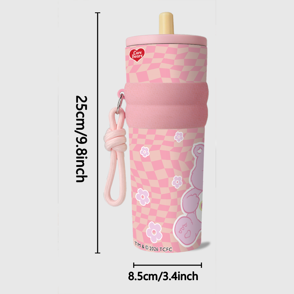1pc 25oz Care Bears Checkered  - đánh giá và giá Camping Rope