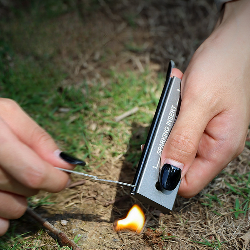 Waterproof Magnesium Flint & S - đánh giá và giá Fire Starter Flint