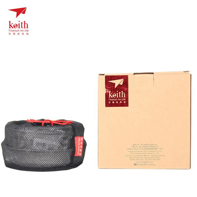 Keith 3PCS Titanium Cookware P - đánh giá và giá Outdoor Camping Kitchen Table