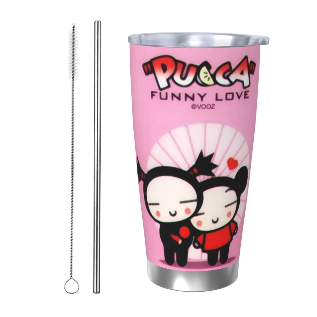 Cute Cartoon Pucca 20oz Stainl - đánh giá và giá Vacuum Insulated Flask