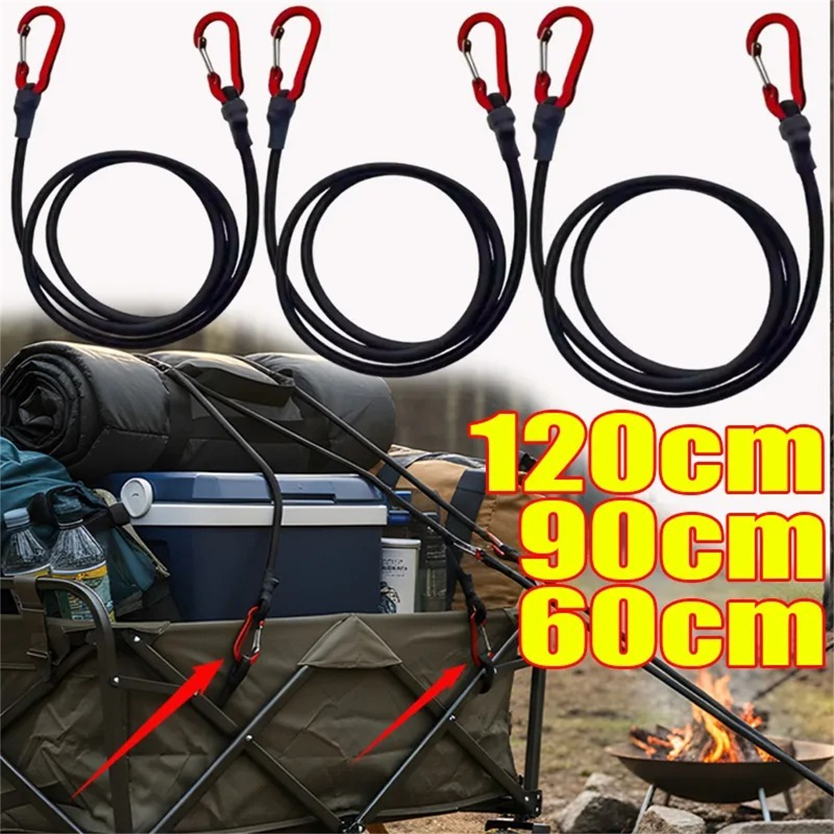 For Camping Luggage Bicycle Ca - đánh giá và giá Camping Rope