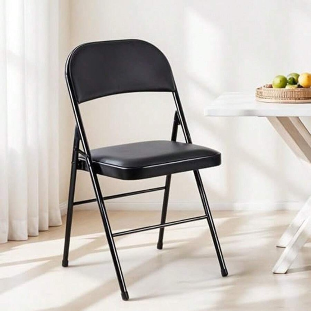 Folding Chair 4 Pack Leather P - đánh giá và giá Outdoor Camping Chairs