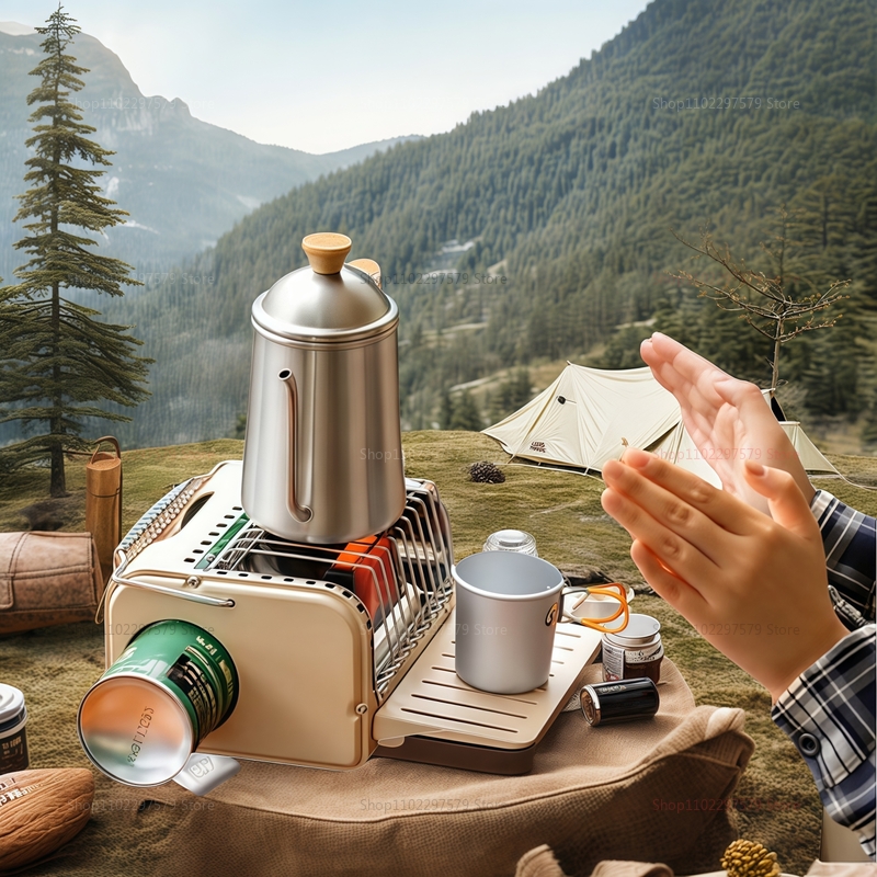 1200W camping gas stove portab - đánh giá và giá Outdoor Camping Gas Heater