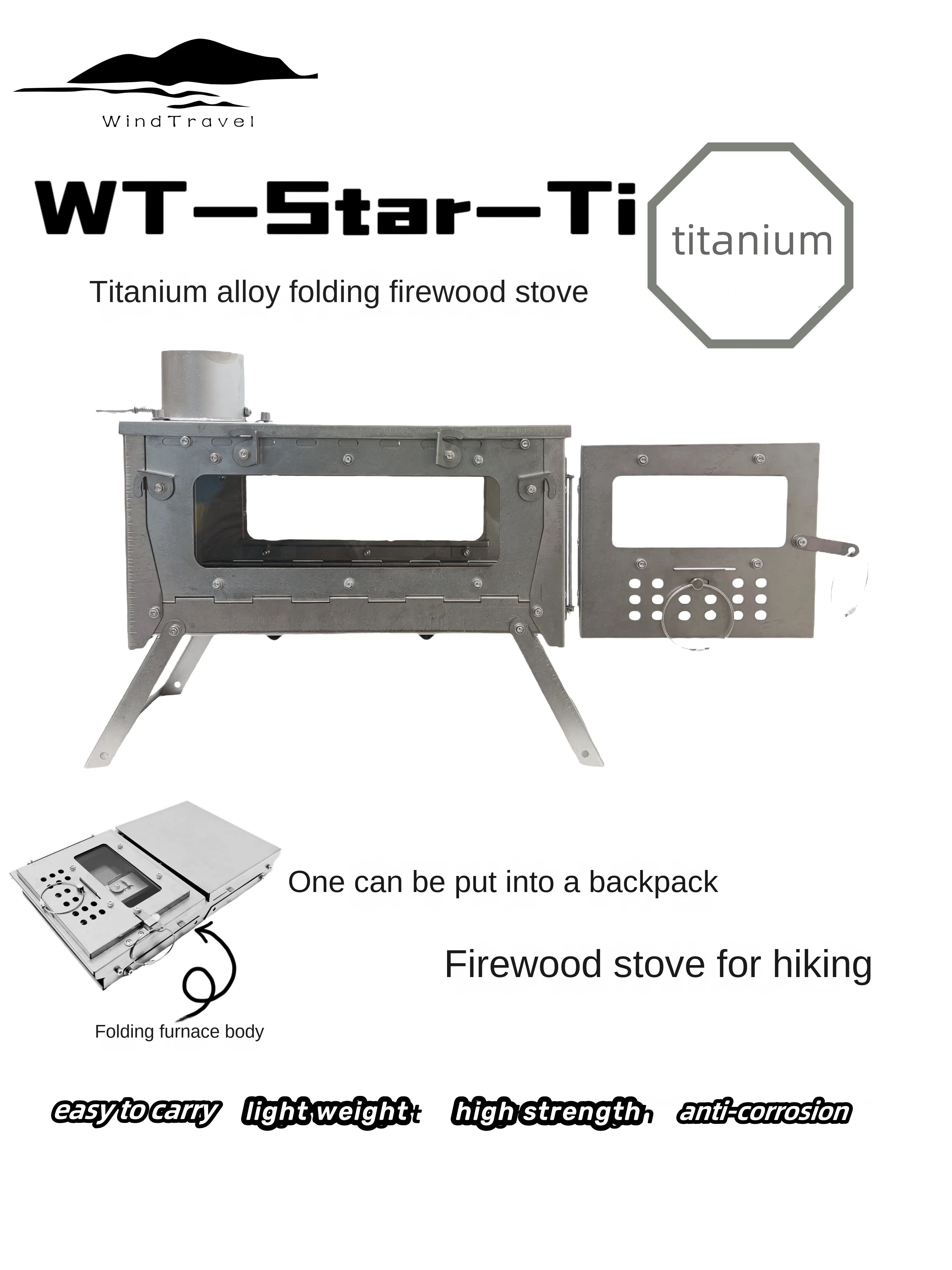 WT Star Ti Titanium Alloy Fold - đánh giá và giá Outdoor Camping Outlet