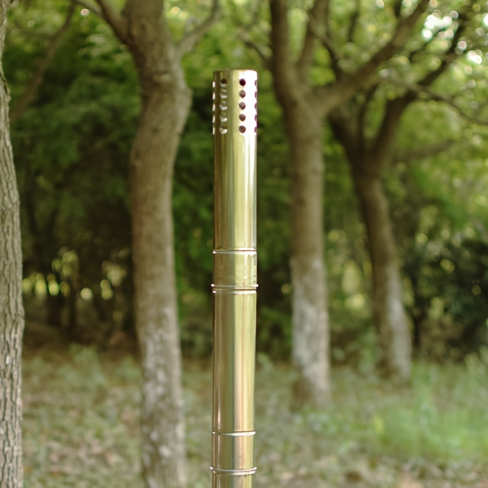 Stainless Steel Smoke Pipe Kit - đánh giá và giá Outdoor Camping Stove Wood
