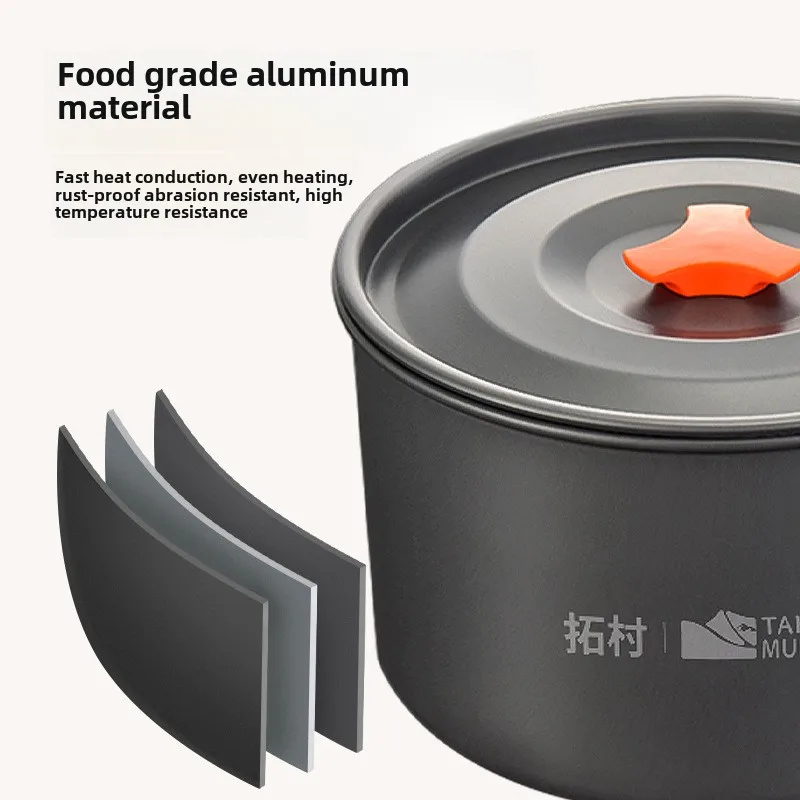 Camping Cookware Set Outdoor C - đánh giá và giá Outdoor Camping Kitchen Table