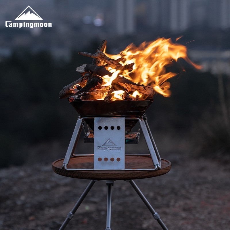 CAMPINGMOON X-MINI Ultra Small - đánh giá và giá Outdoor Camping Stove Wood
