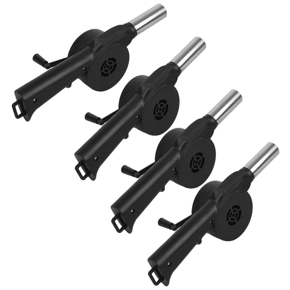 4Pcs Hand Crank Barbecue Fan P - đánh giá và giá Outdoor Camping Fireplace