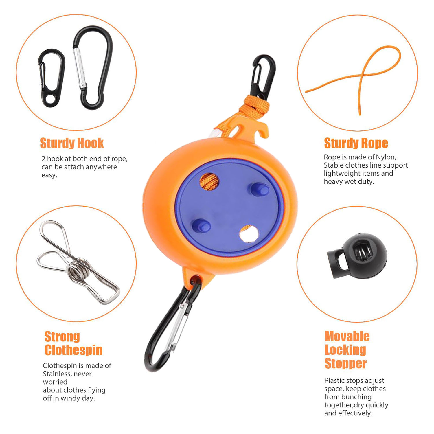 10m Portable Travel Camping Cl - đánh giá và giá Camping Rope