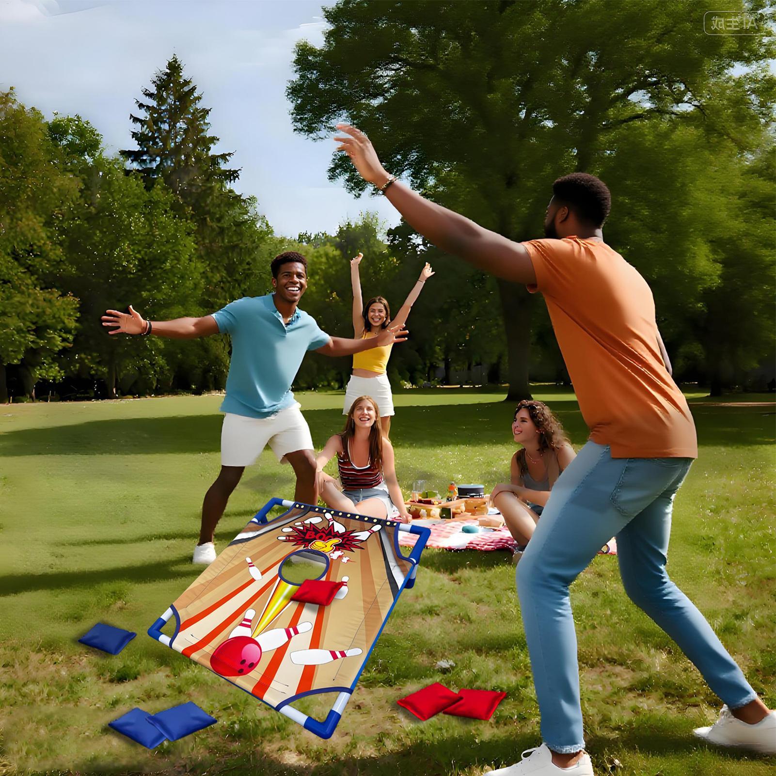 Bean Bag Toss Game Interactive - đánh giá và giá Outdoor Camping Games For Adults