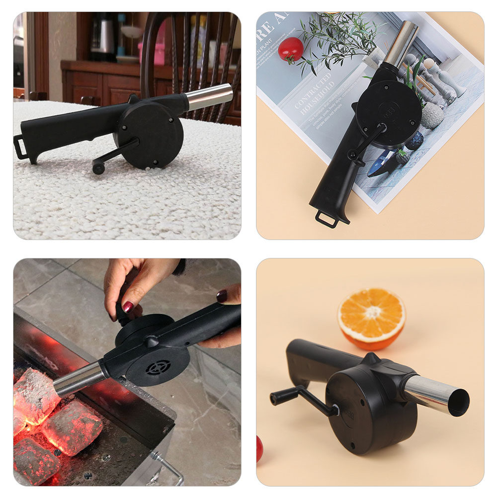 4Pcs Portable Hand Crank Fire  - đánh giá và giá Outdoor Camping Fireplace