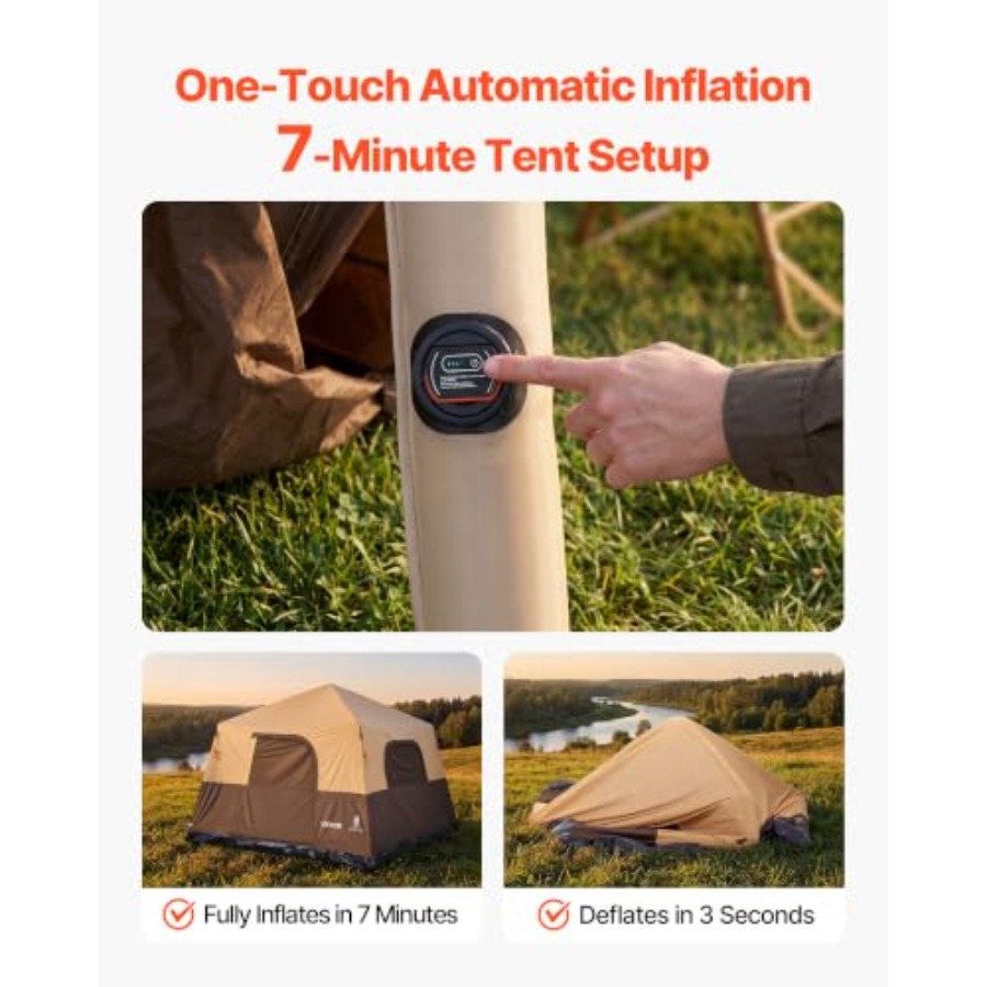 Camping Tent, 4/6-Person Autom - đánh giá và giá Outdoor Camping On Youtube