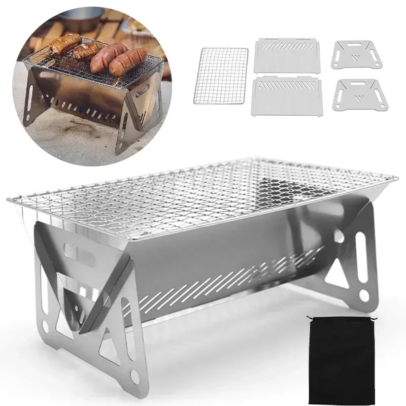 Portable Folding Barbecue Gril - đánh giá và giá Outdoor Camping Gas Heater