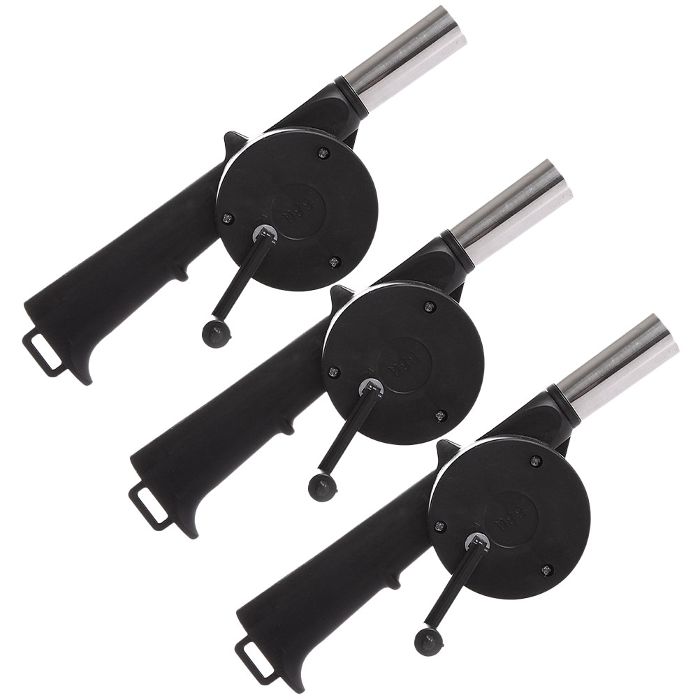 3Pcs Manual Hand Crank Fire Bl - đánh giá và giá Outdoor Camping Fireplace