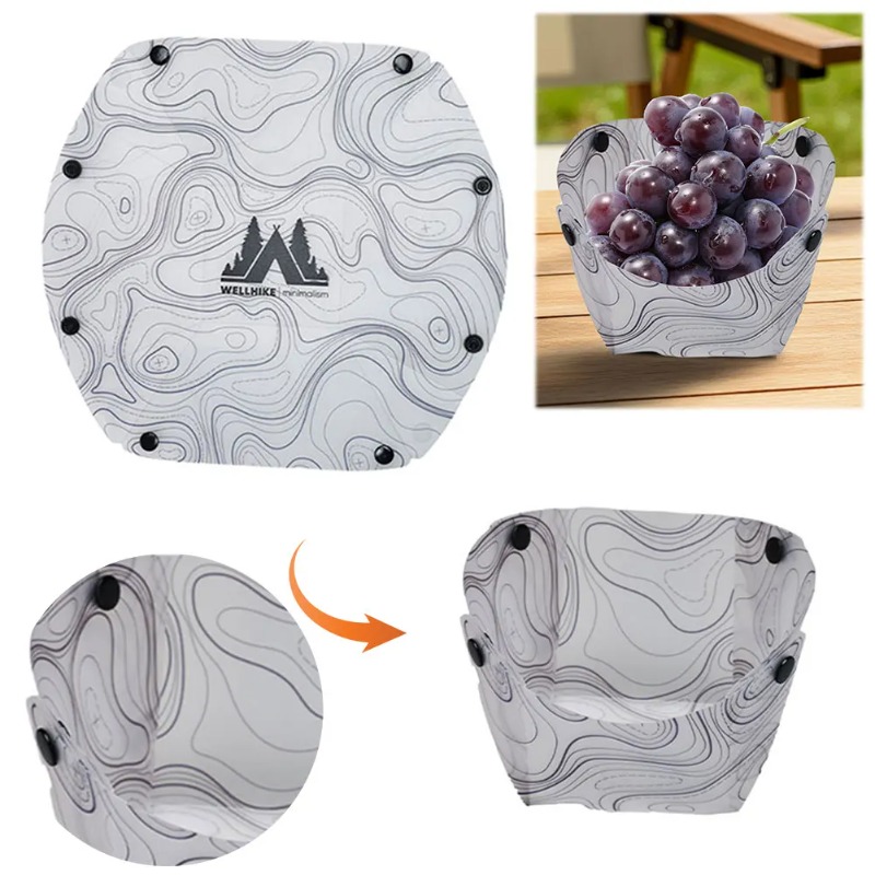 Foldable Camping Tableware Por - đánh giá và giá Outdoor Camping Kitchen Table