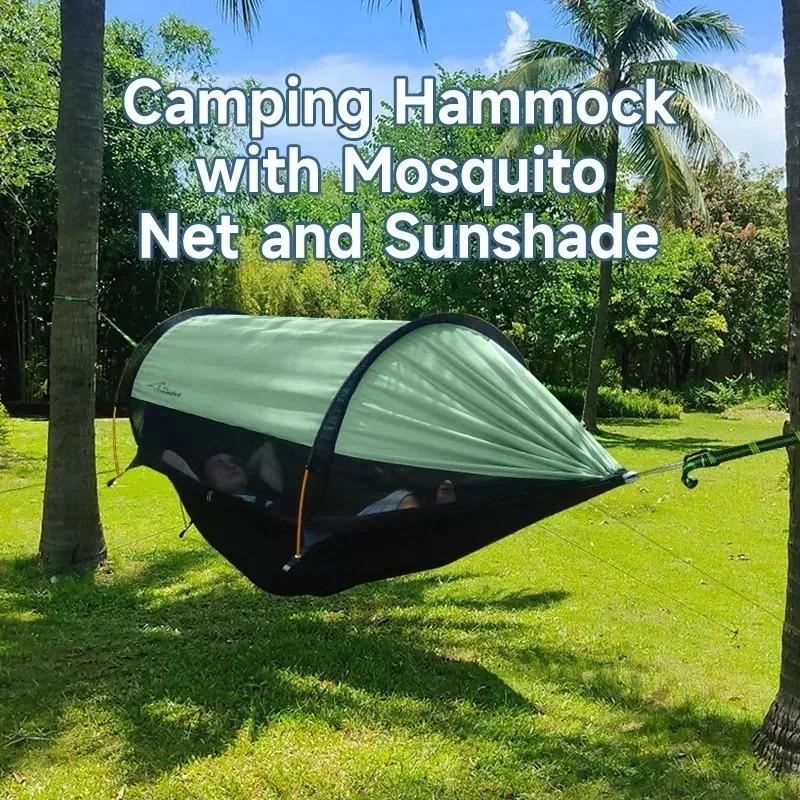 Outdoor Camping Hammock with S - đánh giá và giá Outdoor Camping Hammock